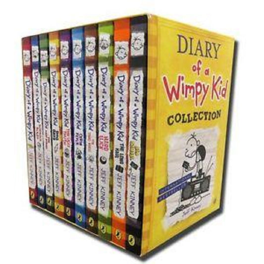 Diary of A Wimpy Kid 10 books Set