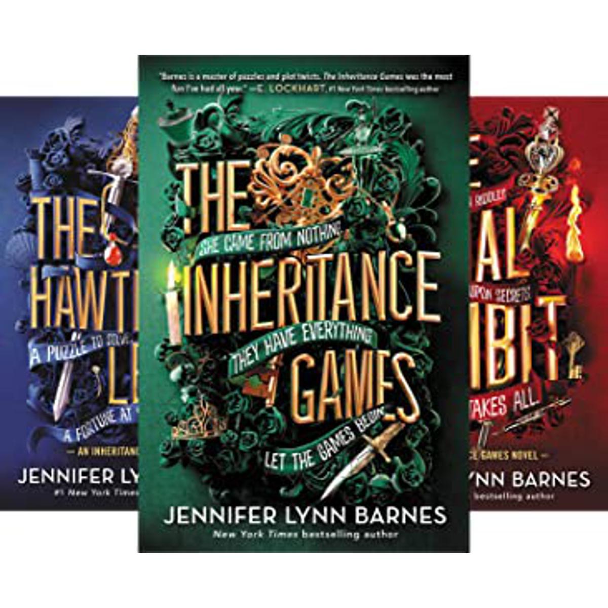 The Inheritance Games / The Howthornes Legacy / The Final Gambit By Jennifer Lynn Barnes set of 3 books