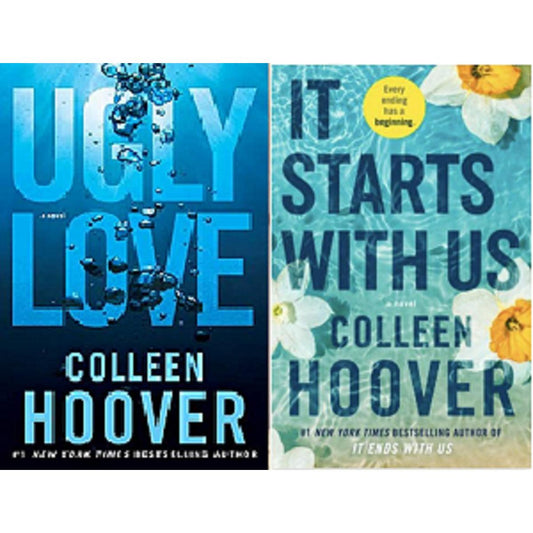 it starts with us / Ugly Love by colleen hoover set of 2 books