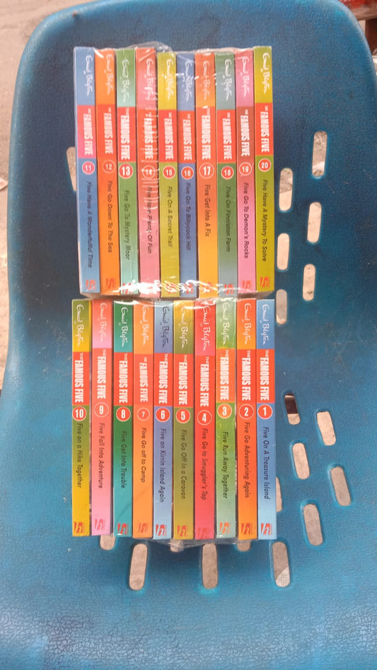 Famous Five By Enid Blyton 21 Books Set complete Collection