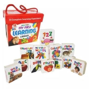 My First Learning Library Board Book 12-Book Set