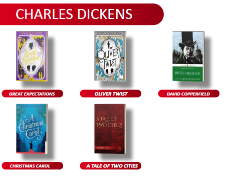 charles dickens 5 books set